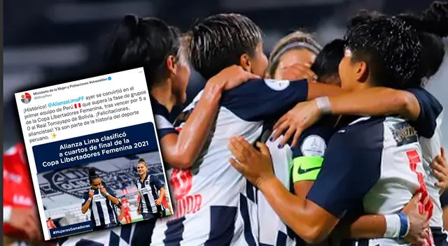 Alianza Lima y el saludo recibido por el MIMP