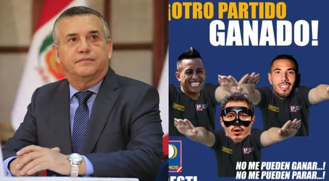 Daniel Urresti celebra victoria de Perú con divertido meme: