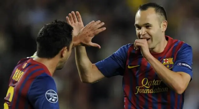 Xavi y Andrés Iniesta podrían juntarse ne Barcelona