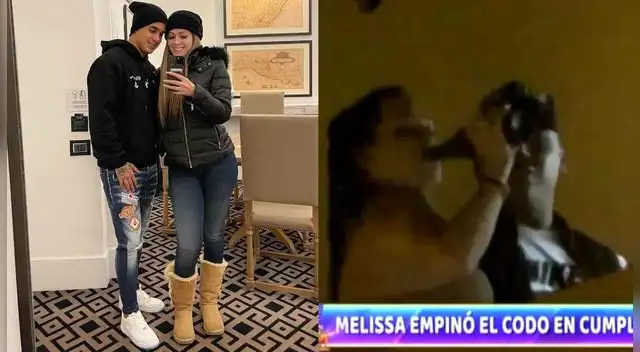 Melissa Klug se habría pasado de copas