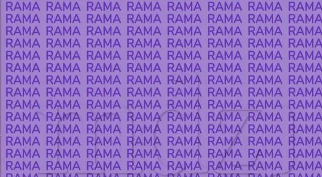 Encuentra en 10 segundos la palabra 'rana'