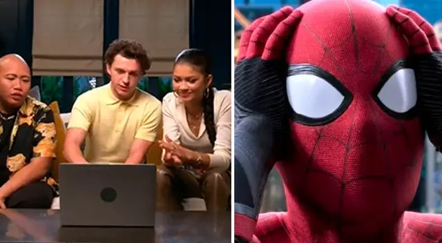 Spider-Man No Way Home: Tom Holland ve el segundo tráiler y esta fue su reacción Spider-Man No Way Home: Tom Holland ve el segundo tráiler y esta fue su reacción