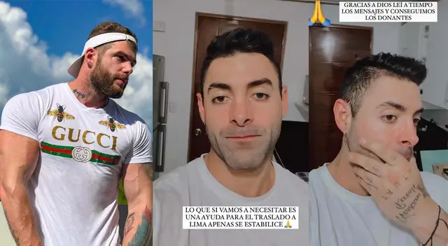 Greg Michel en estado de coma tras accidente en Tarapoto Greg Michel en estado de coma tras accidente en Tarapoto