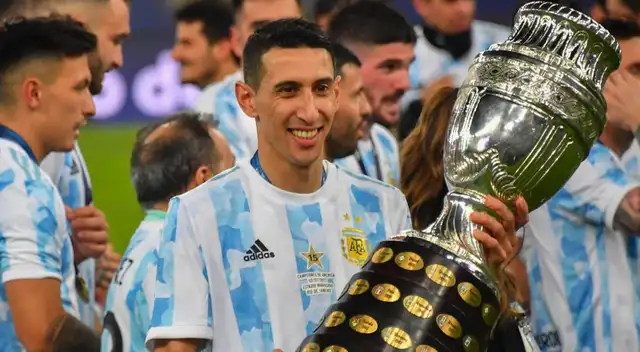 El 'Fideo' logró obtener la Copa América tras muchos intentos. El 'Fideo' logró obtener la Copa América tras muchos intentos.