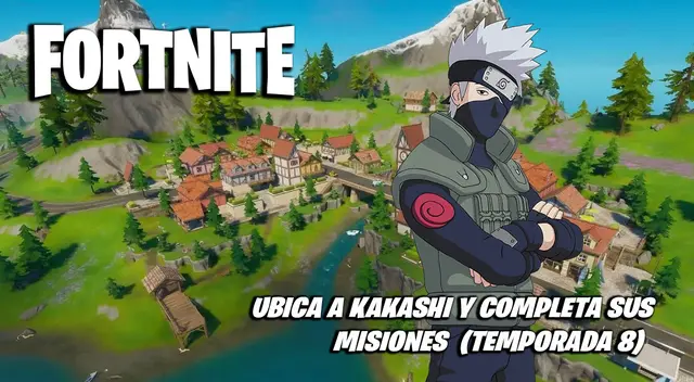 Fortnite: dónde hallar a Kakashi y misiones de tarjeta perforada