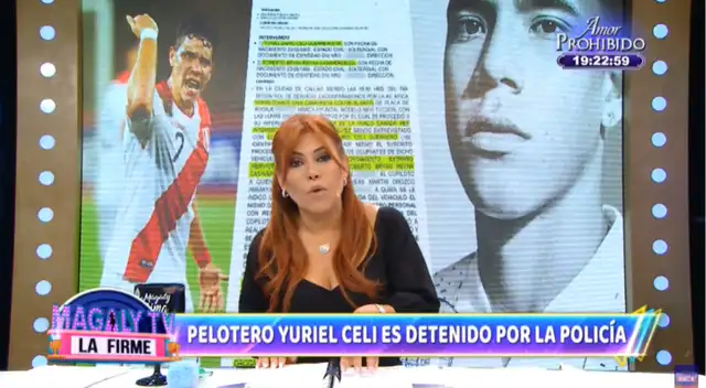 Magaly reveló que Yuriel Celi fue detenido Magaly reveló que Yuriel Celi fue detenido