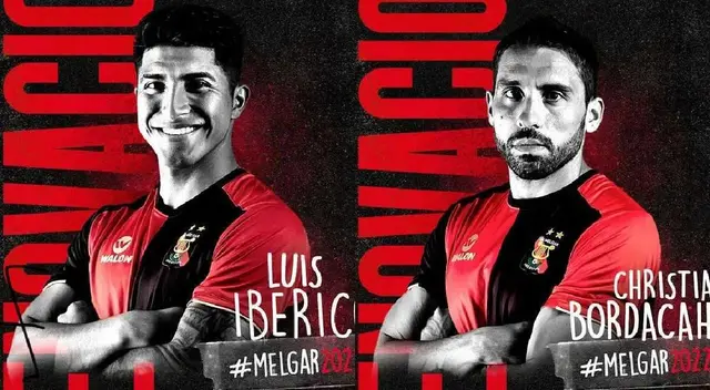 Luis Iberico disputará su quinta temporada con Melgar mientras que Bordacahar su segunda. Luis Iberico disputará su quinta temporada con Melgar mientras que Bordacahar su segunda.
