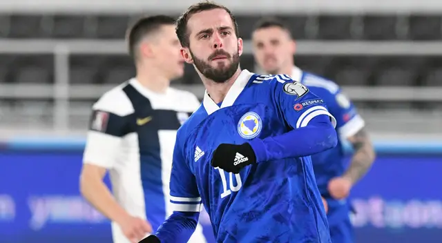 Miralem Pjanić ha disputado 5 duelos en las Eliminatorias Qatar 2022.