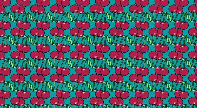 Reto visual: Encuentra todas las cerezas sin hojas en tiempo récord