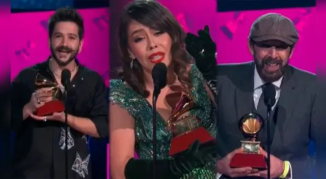 Entre los artistas que se presentarán en los Latin Grammy se encuentran Diego Torres, C. Tangana y Juan Luis Guerra. Foto: Latin Grammy/composición La República