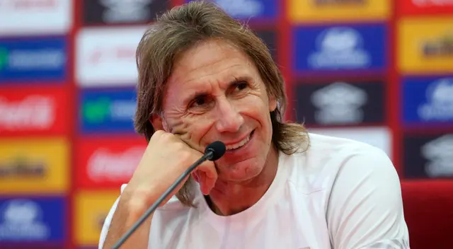 Ricardo Gareca se refirió al buen momento de la Selección Peruana.