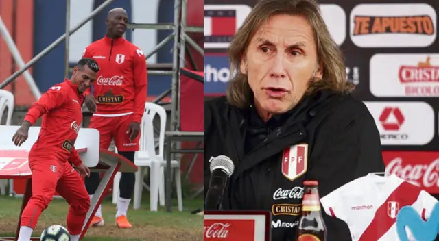 Gareca es optimista de cara al partido con Colombia Gareca es optimista de cara al partido con Colombia