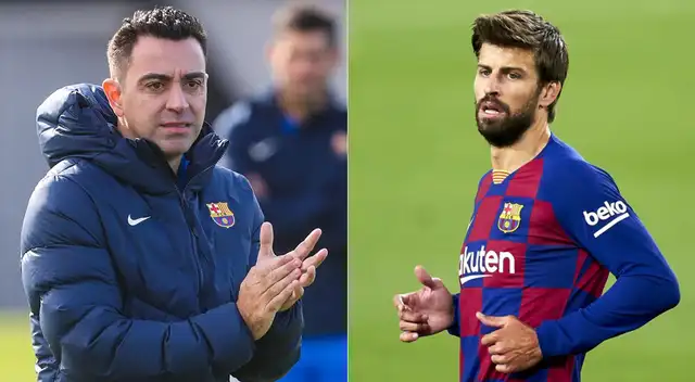 Xavi y Piqué jugaron juntos en Barcelona desde el 2008 hasta el 2015. Xavi y Piqué jugaron juntos en Barcelona desde el 2008 hasta el 2015.