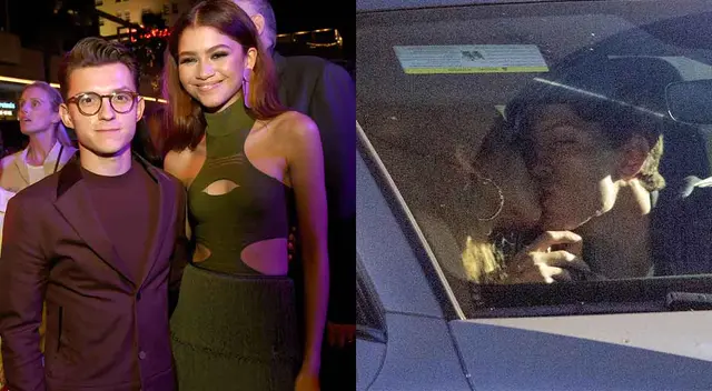 Tom Holland habla por primera vez sobre fotos besando a Zendaya