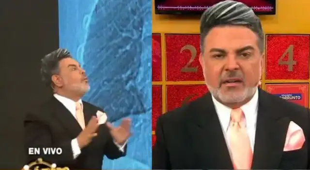 Andrés Hurtado se indignó con su equipo de producción: Andrés Hurtado se indignó con su equipo de producción: