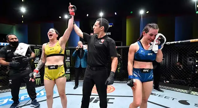 Ketlen Vieira venció a Miesha Tate