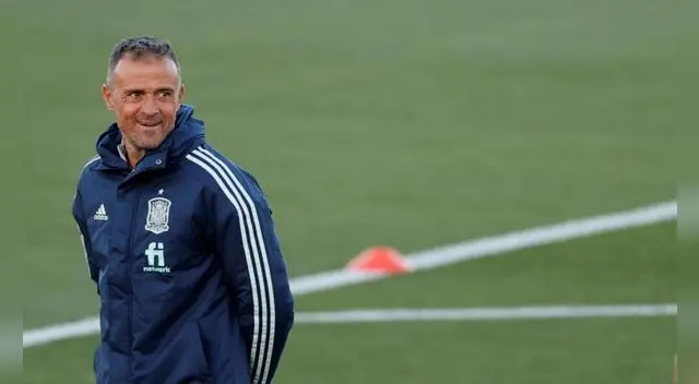 Luis Enrique es entrenador de la selección española desde 2018. Foto: Marca.