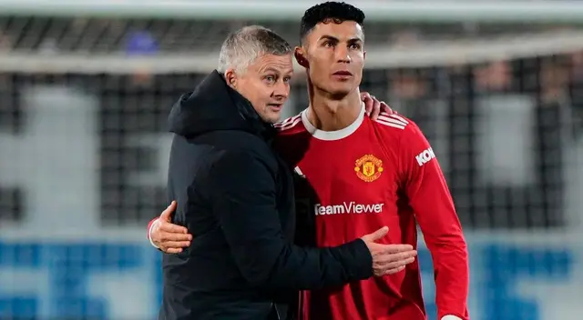 Cristiano Ronaldo despide así a Ole Gunnar Solskjaer