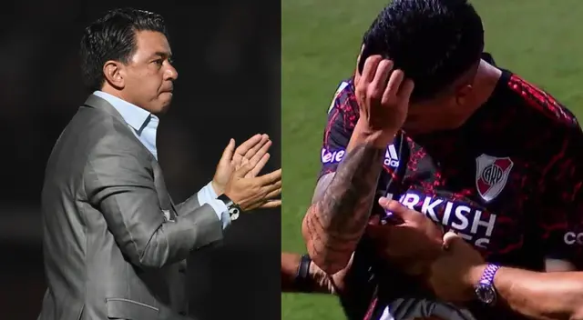 Gallardo lamentó lo ocurrido con Enzo Pérez
