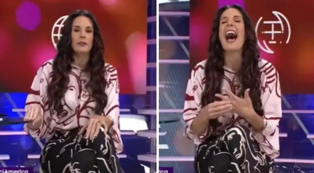 Rebeca Escribens olvida nombre de El artista del año en vivo.