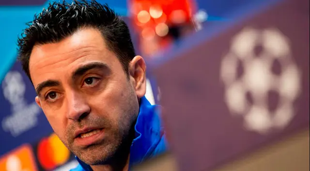 Conferencia de prensa de Xavi Hernández con miras al Barcelona vs. Benfica