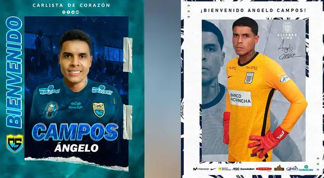 Ángelo Campos, es formó en Alianza Lima