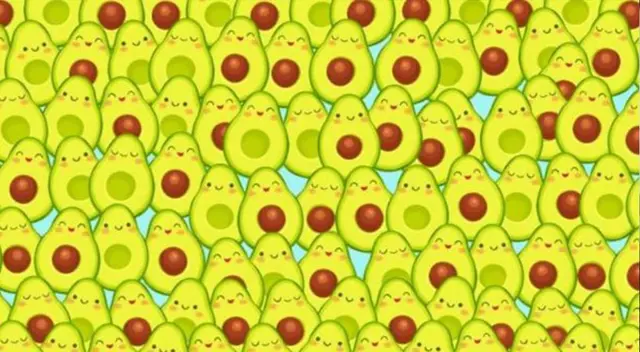 Encuentra el corazón en las paltas en menos de 15 segundos Encuentra el corazón en las paltas en menos de 15 segundos