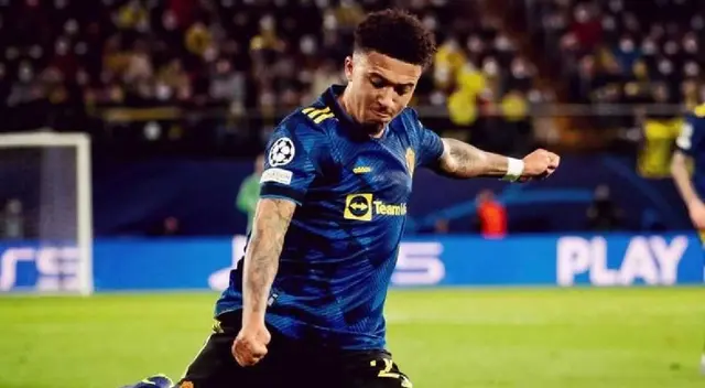 Jadon Sanch anotó su 1 tanto en esta edición de Champions League.