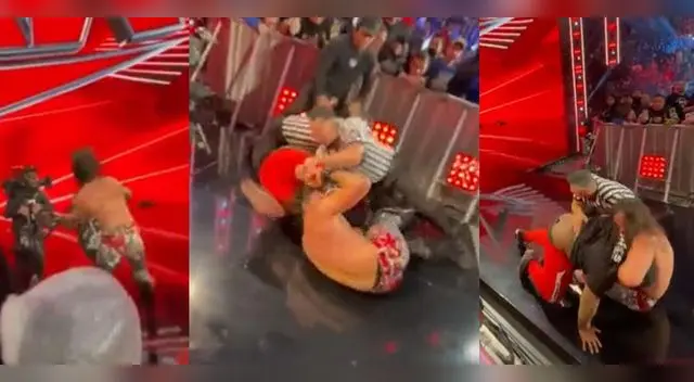Seth Rollins fue atacado por fanático en pleno show de RAW