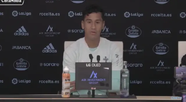 Tapia expresó su deseo de no moverse del Celta Tapia expresó su deseo de no moverse del Celta