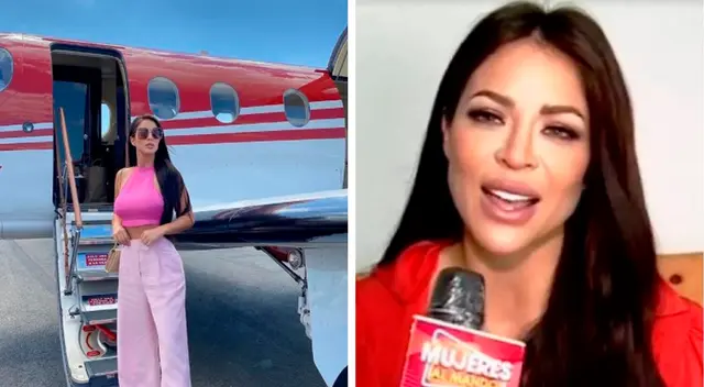 Sheyla Rojas denunció pérdida de equipaje.
