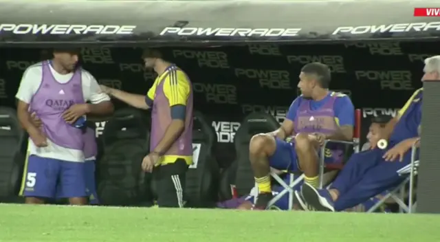 Zambrano por poco pierde los papeles con Pavón en el Boca vs. Independiente