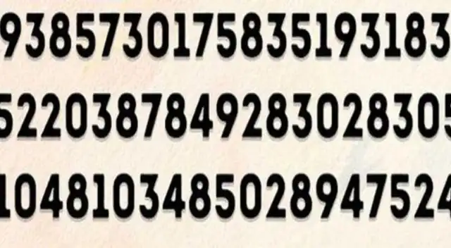Encuentra el número 125 en difícil acertijo visual que es tendencia en internet
