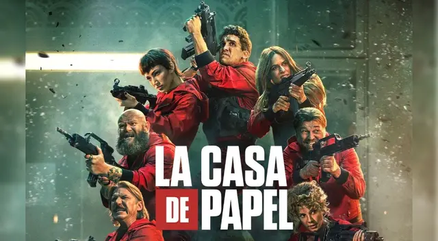 Netflix: estreno de La casa de papel.