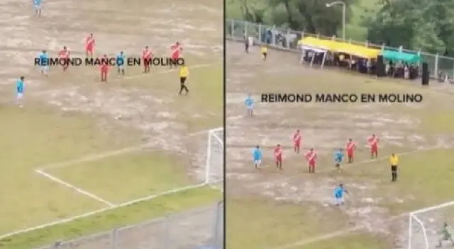 Reimond Manco es viral en redes al fallar penal en torneo distrital de Huánuco - VIDEO