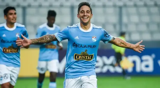 Alejandro Hohberg registra nueve goles con los celestes en la Liga 1.