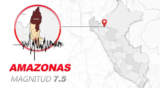 Terremoto en Amazonas. Terremoto en Amazonas.