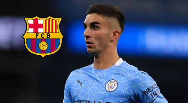 Ferran Torres tiene contrato con Manchester City hasta junio del 2025.