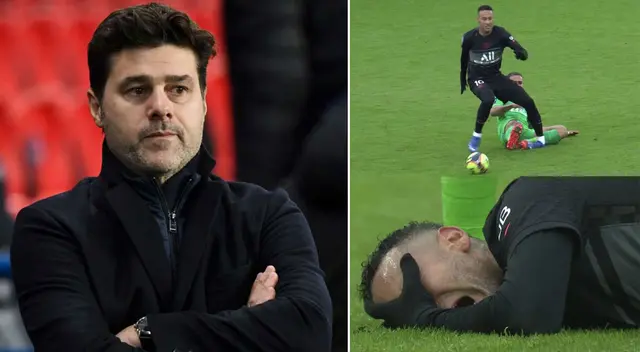 Mauricio Pochettino no dudó en referirse a la lesión de Neymar