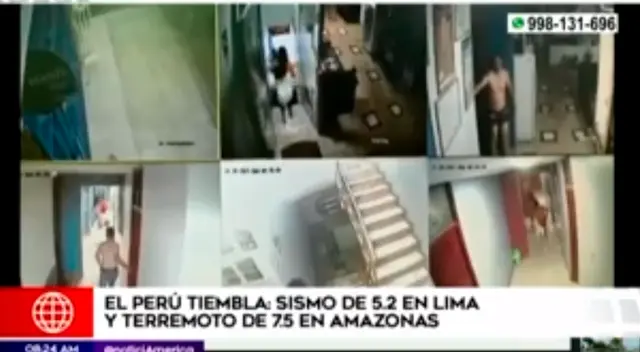 Amazonas: terremoto asustó a parejas. Amazonas: terremoto asustó a parejas.