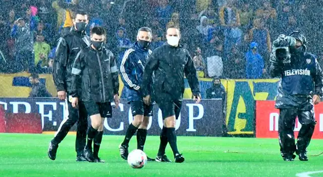El Boca vs. Newells se suspendió por malas condiciones climáticas El Boca vs. Newells se suspendió por malas condiciones climáticas