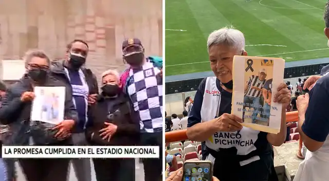 Esposa de Don Tito estuvo en el partido de Alianza Lima Esposa de Don Tito estuvo en el partido de Alianza Lima