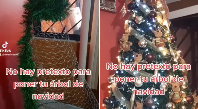 Mira cómo crear un árbol de Navidad con poco dinero y sé la envidia de tus amigos Mira cómo crear un árbol de Navidad con poco dinero y sé la envidia de tus amigos