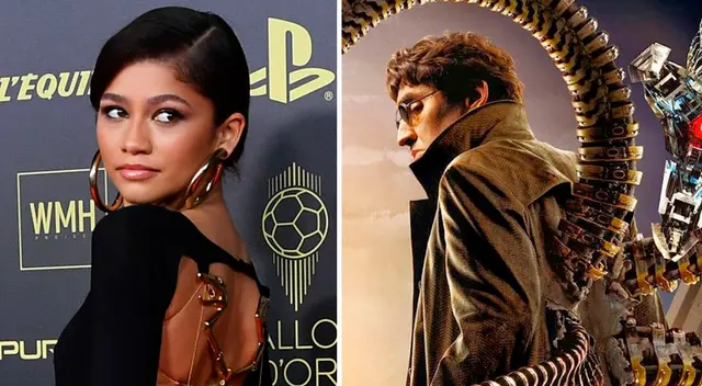 Zendaya vistió al estilo del Doctor Octopus para la premiación del Balón de Oro