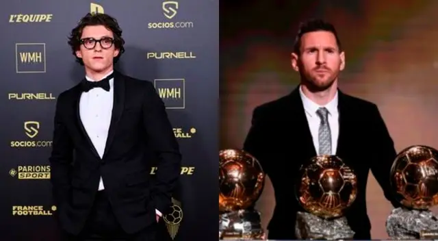 Tom Holland y Lionel Messi se conocieron Tom Holland y Lionel Messi se conocieron