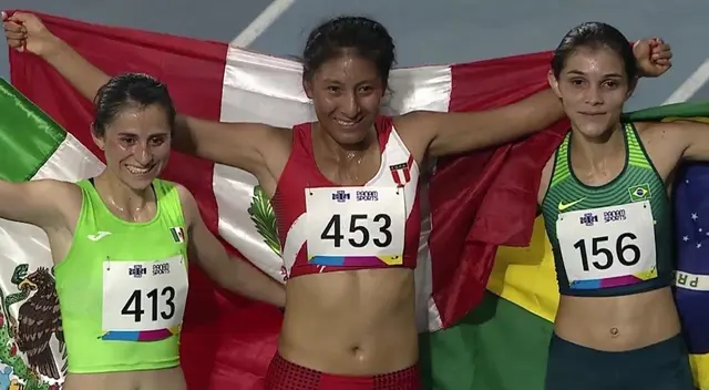 Sofía hizo un tiempo de 34:43.80. Sofía hizo un tiempo de 34:43.80.