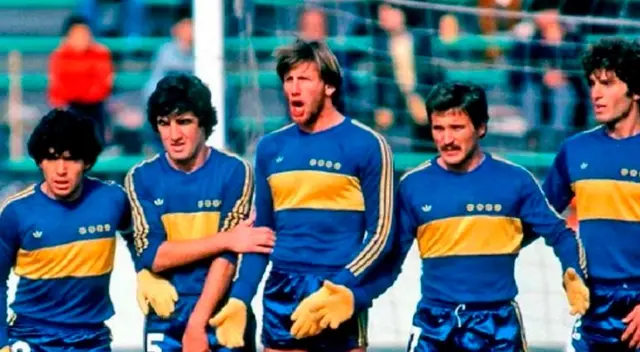 Ricardo Gareca jugó junto a Diego Maradona en Boca Juniors