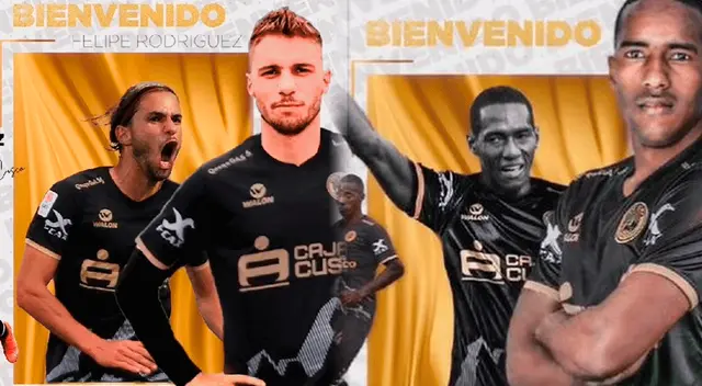 Felipe Rodríguez, el goleador de la Liga 1 2021, y Abdiel Ayarza conformarán el plantel de Cusco FC en 2022