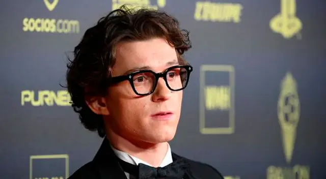 Tom Holland conoció a las estrellas del fútbol en ceremonia del Balón de Oro - Video Tom Holland conoció a las estrellas del fútbol en ceremonia del Balón de Oro - Video