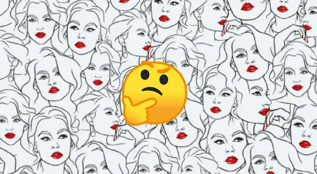 Reto visual nivel Dios: encuentra a la mujer sin pestañas en tiempo récord